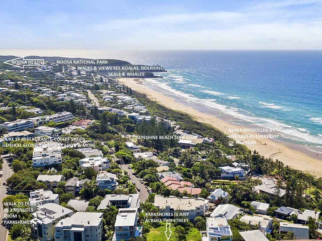 Parkshores Sunshine Beach Noosa Holiday Apartments 외부 사진